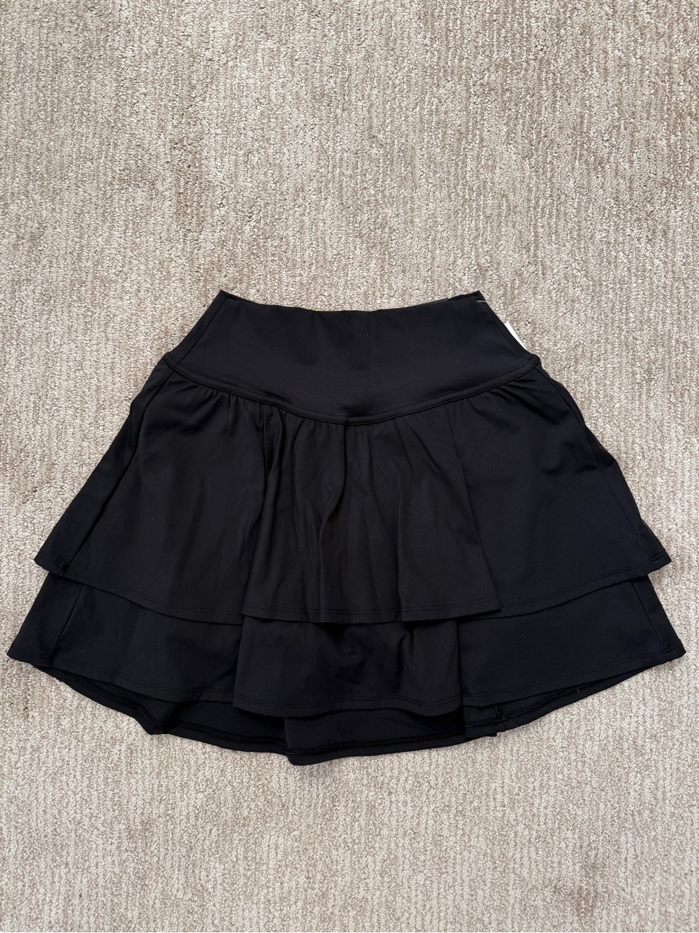 Gilly Hicks Go Energize Activewear Skortie Size XSmall Black - NWT